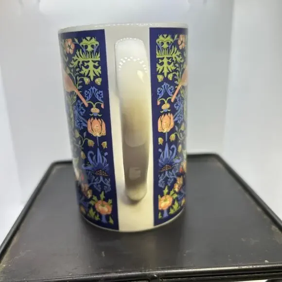Dunoon Scotland Stoneware Mug William Morris "Strawberry Thief" Arts & Crafts - Picture 9 of 9